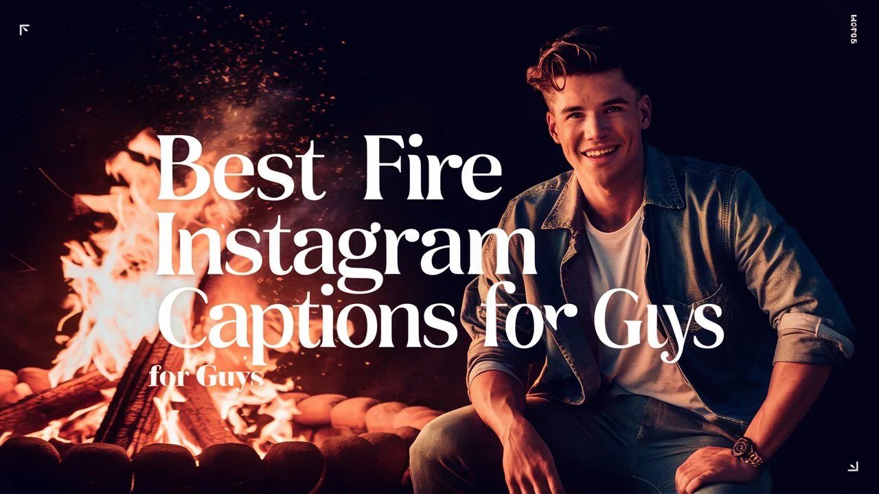 Best Fire Instagram Captions for Guys