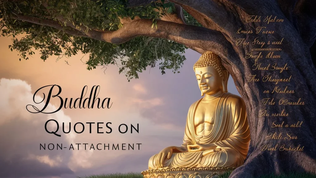 Buddha Quotes on Non-Attachment