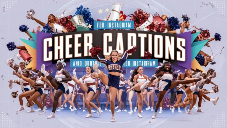 Cheer Captions And Quotes For Instagram