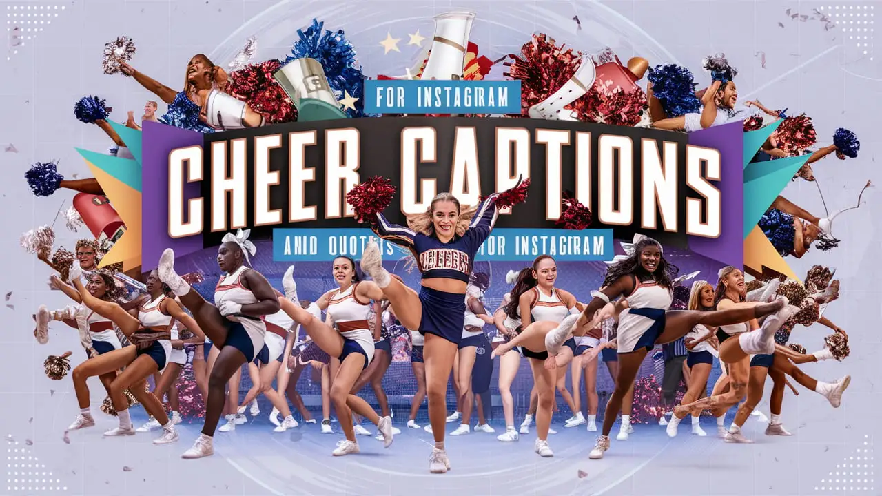 Cheer Captions And Quotes For Instagram