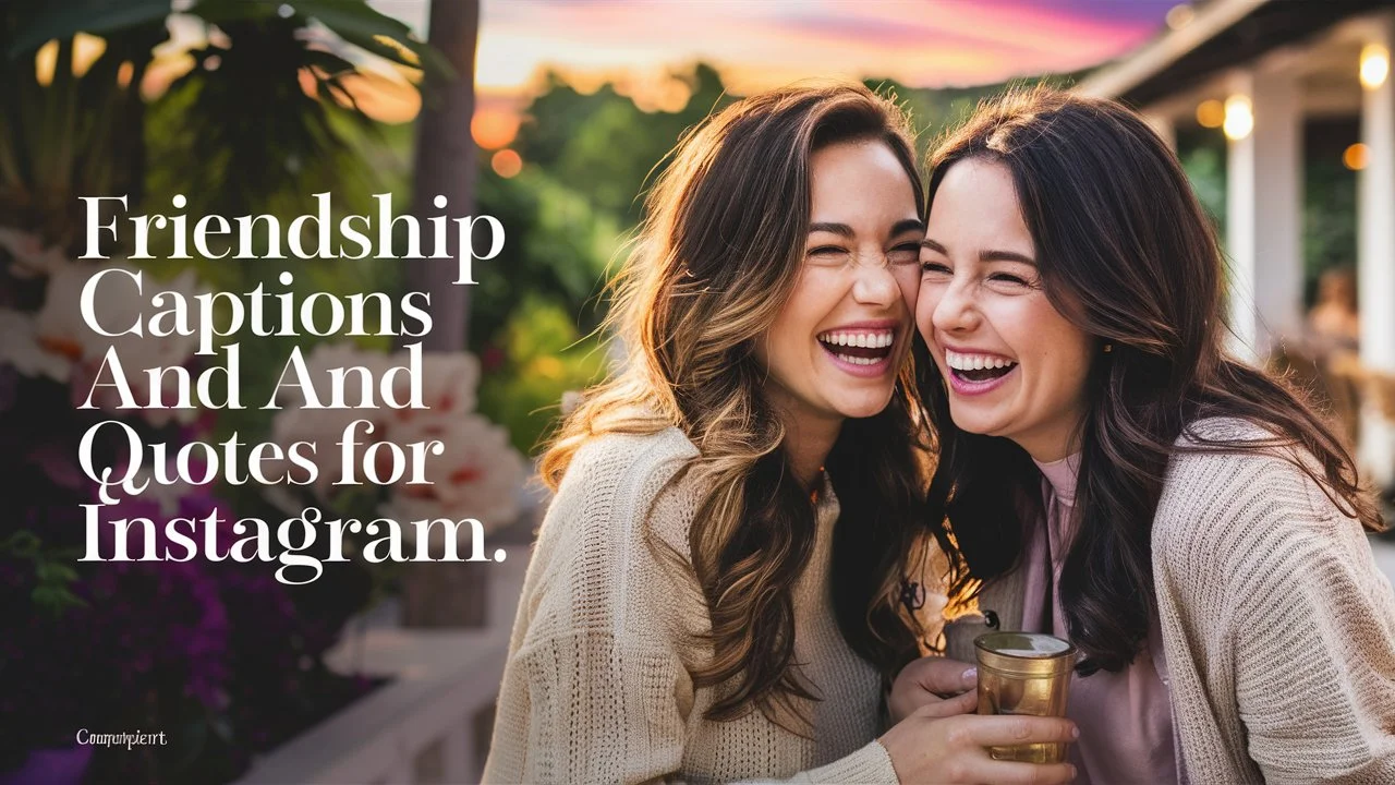 Friendship Captions and Quotes for Instagram