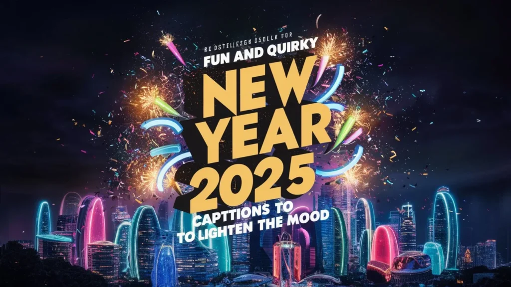 Fun and Quirky New Year 2025 Captions to Lighten the Mood