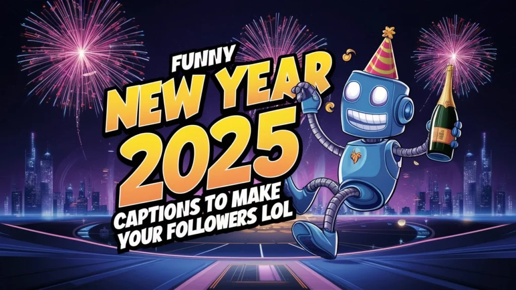 Funny New Year Captions 2025 to Make Your Followers LOL