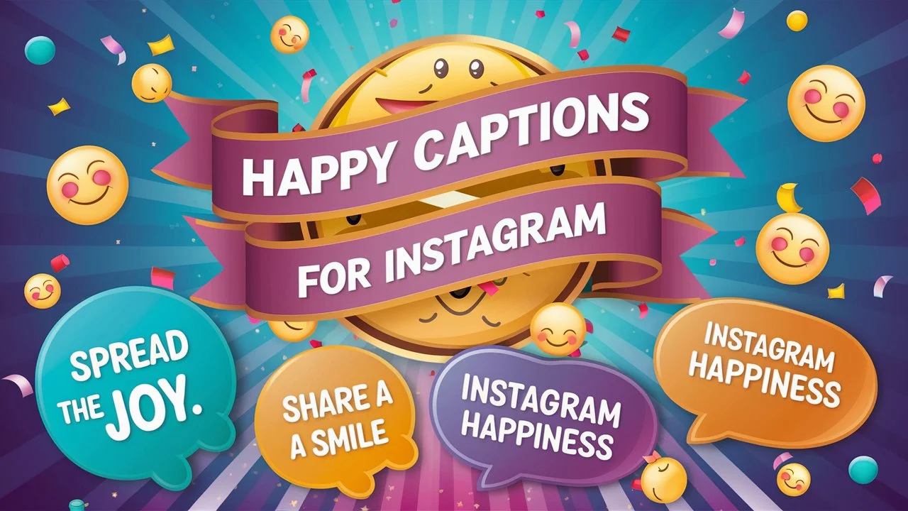 Happy Captions For Instagram