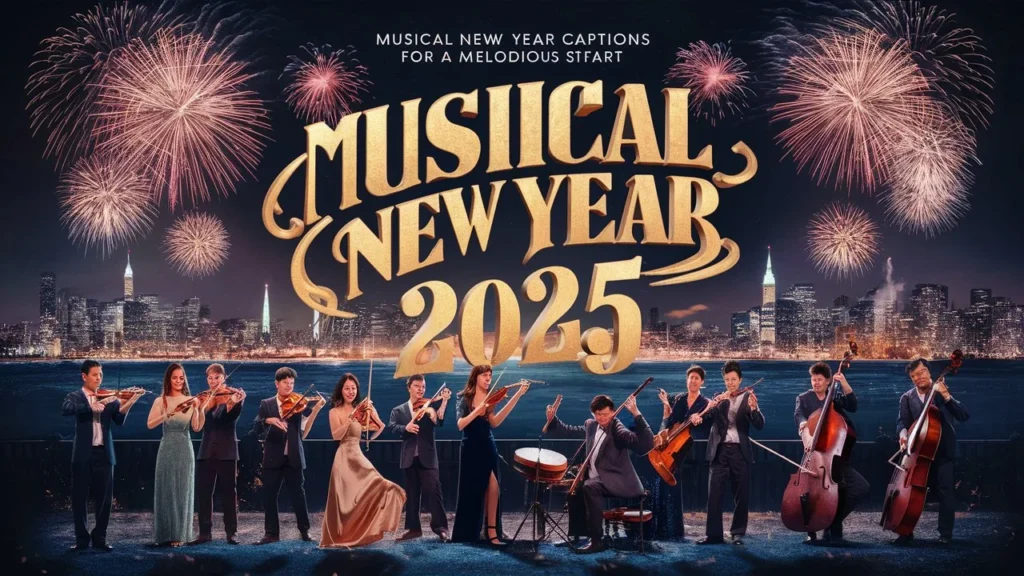 Musical New Year 2025 Captions for a Melodious Start