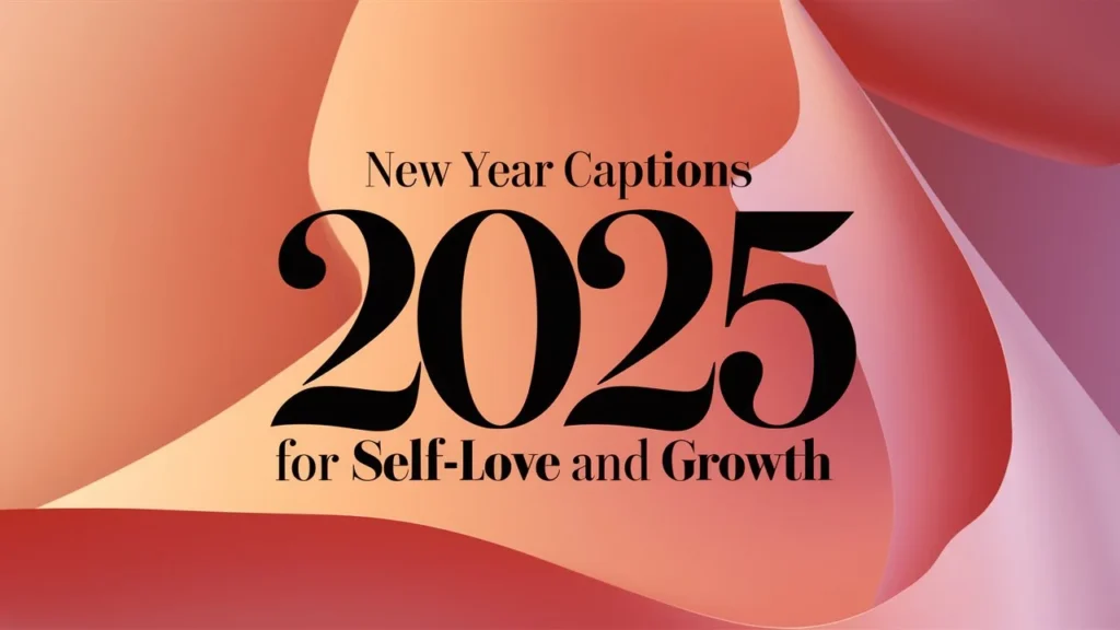 New Year Captions 2025 for Self-Love and Growth