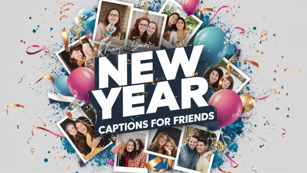 New Year Captions for Friends