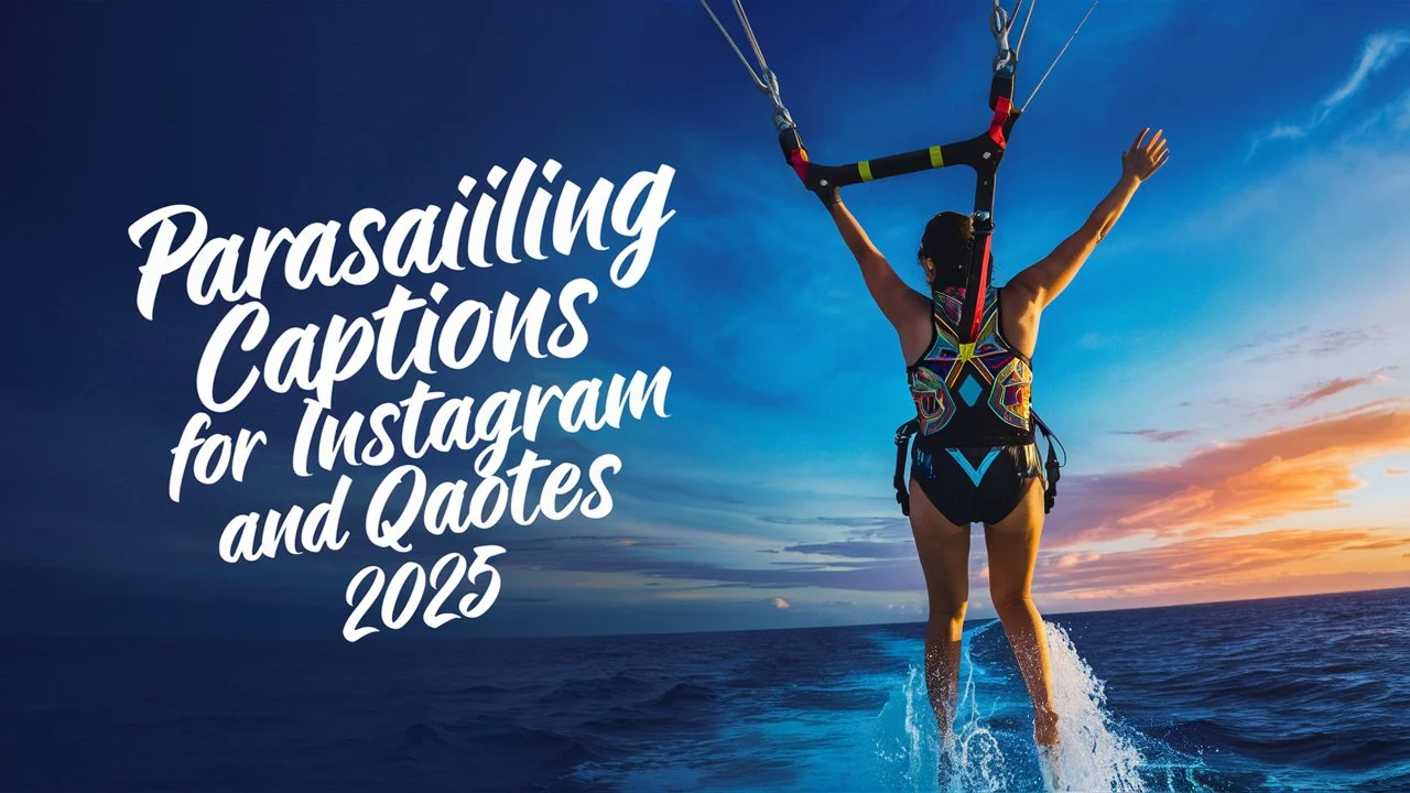 Parasailing Captions For Instagram & Quotes (2025)