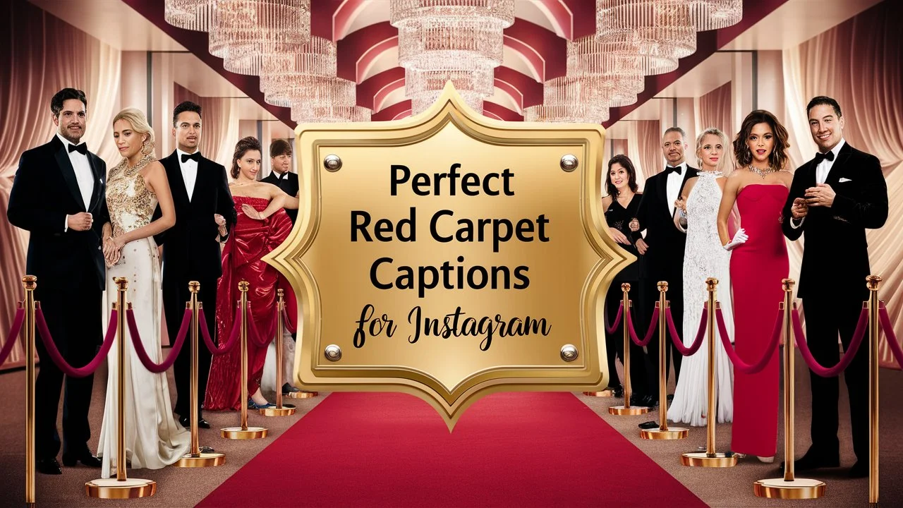 Perfect Red Carpet Captions For Instagram