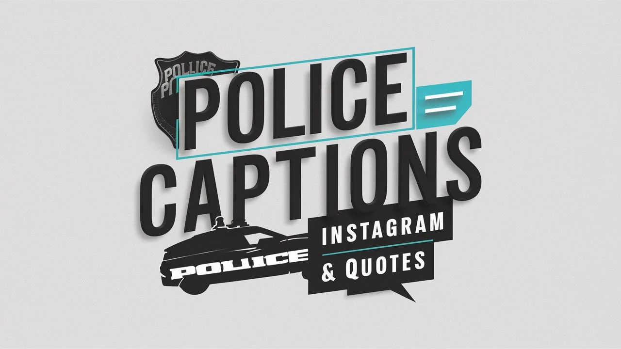 Police Captions For Instagram & Quotes