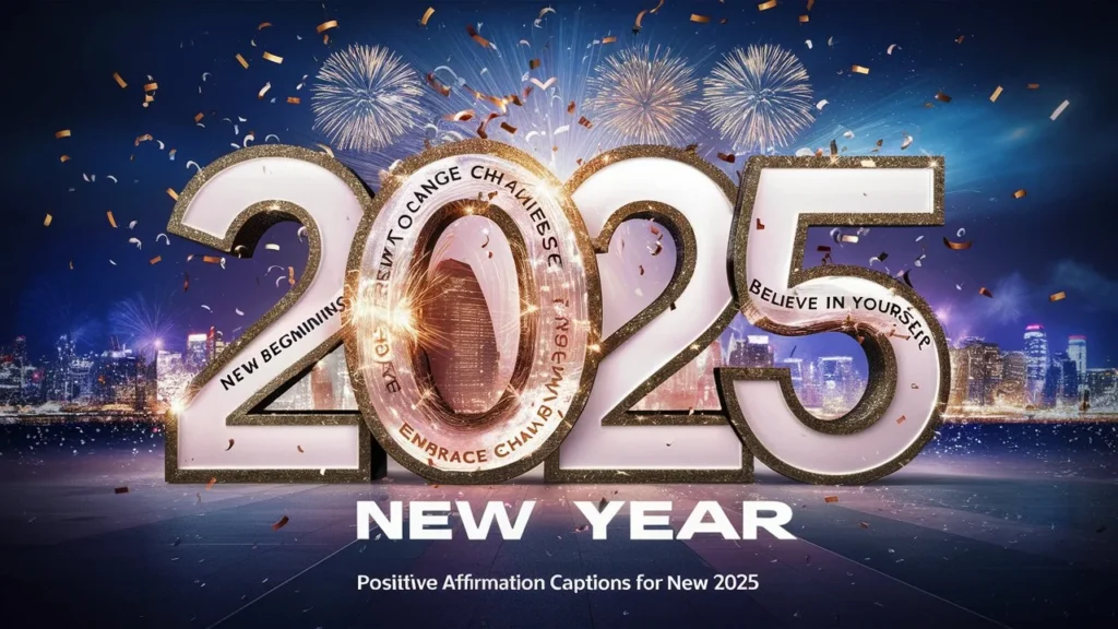 Positive Affirmation Captions for New Year 2025