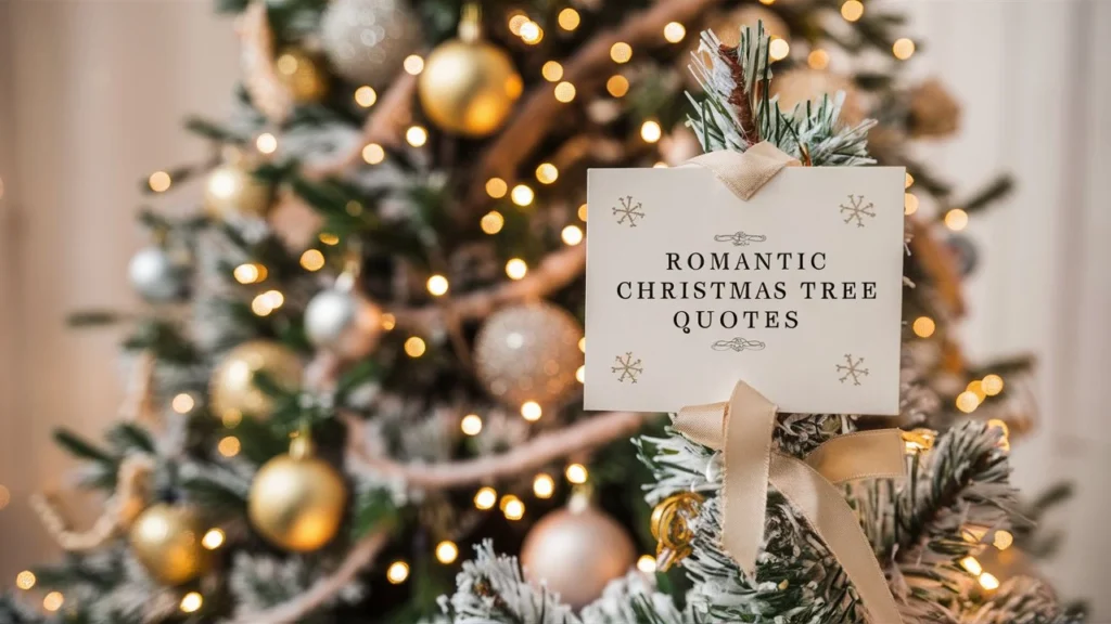 Romantic Christmas Tree Quotes