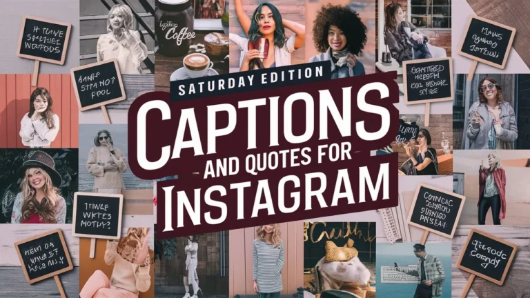 Saturday Captions and Quotes for Instagram