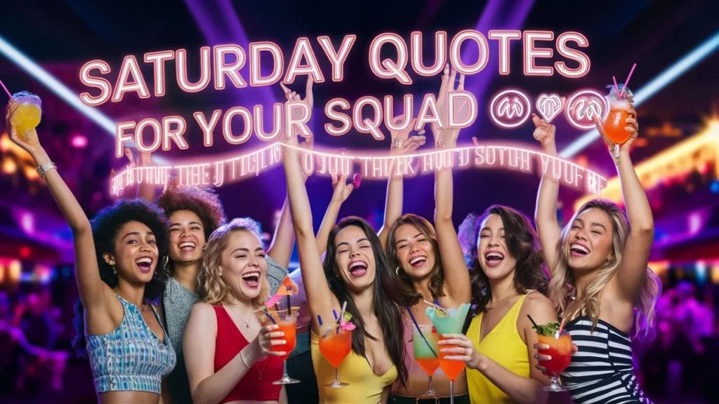 Saturday Quotes for Your Squad