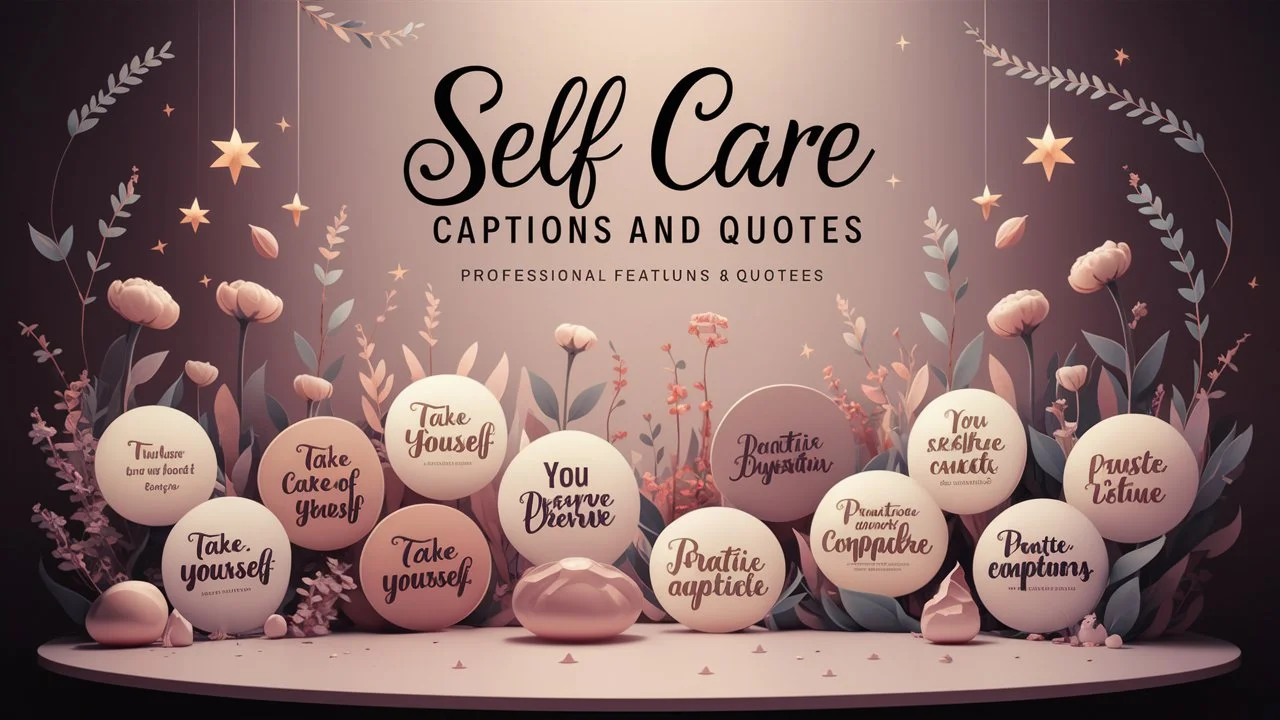 Self Care Captions and Quotes