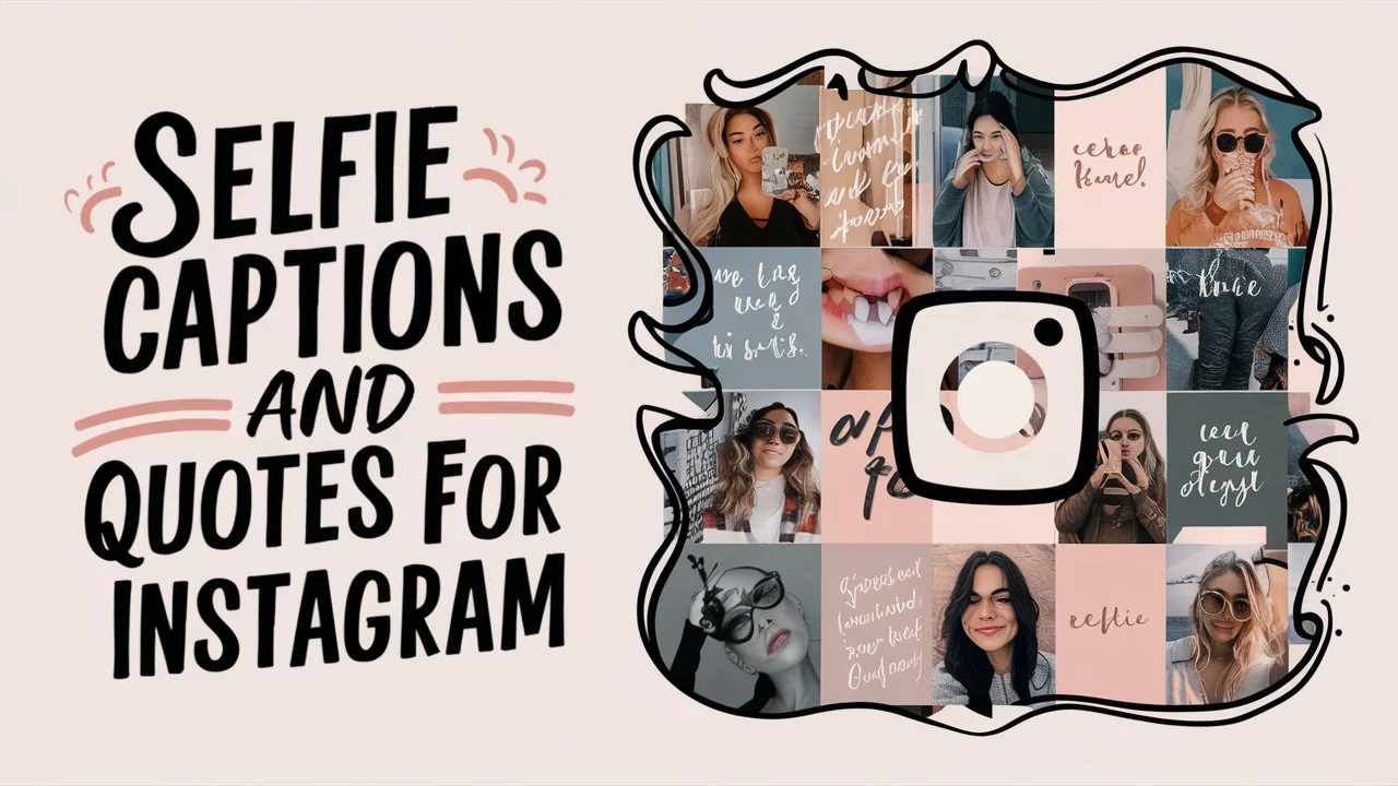 Selfie Captions and Quotes for Instagram