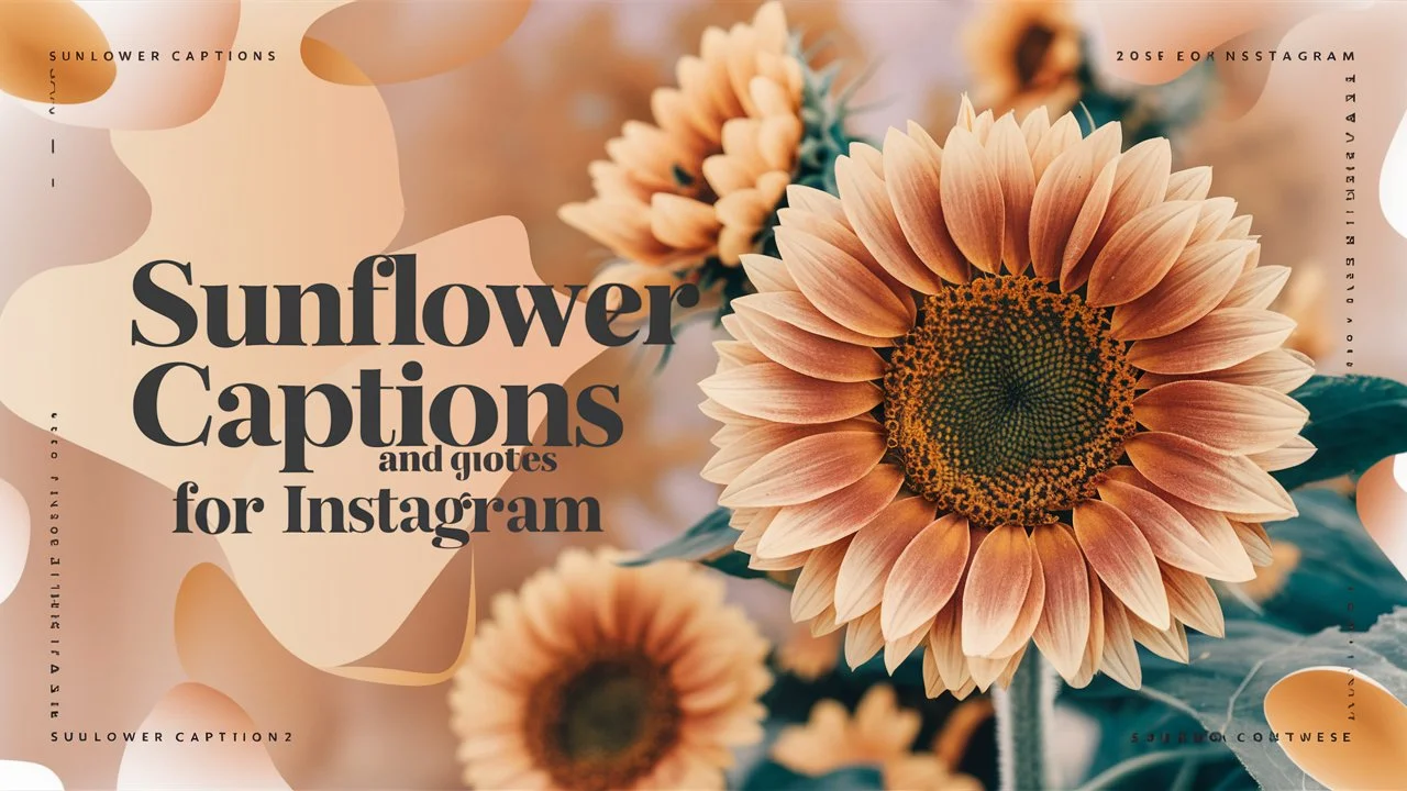 Sunflower Captions and Quotes for Instagram