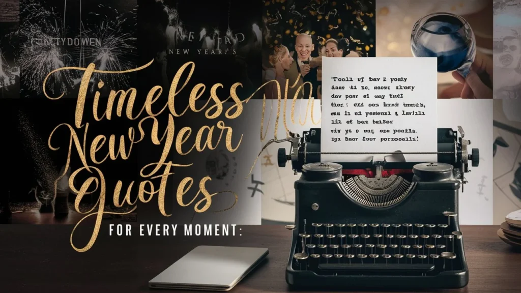 Timeless New Year Quotes for Every Moment