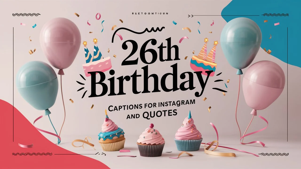 26th Birthday Captions For Instagram And Quotes