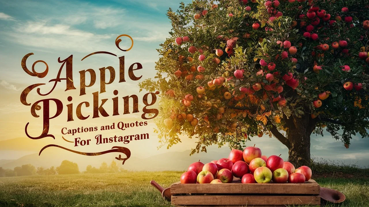 Apple Picking Captions And Quotes For Instagram