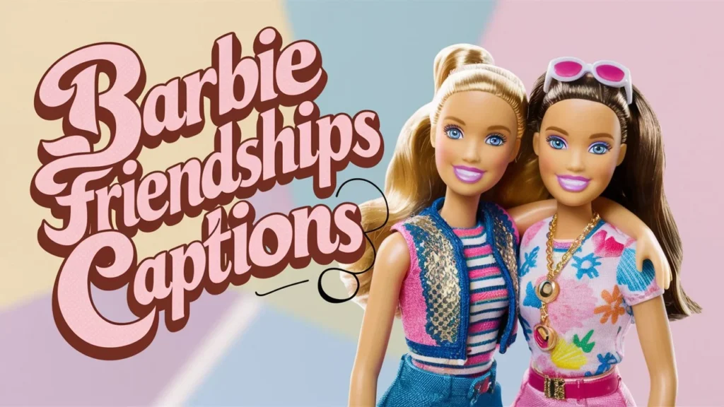 Barbie Friendships Captions