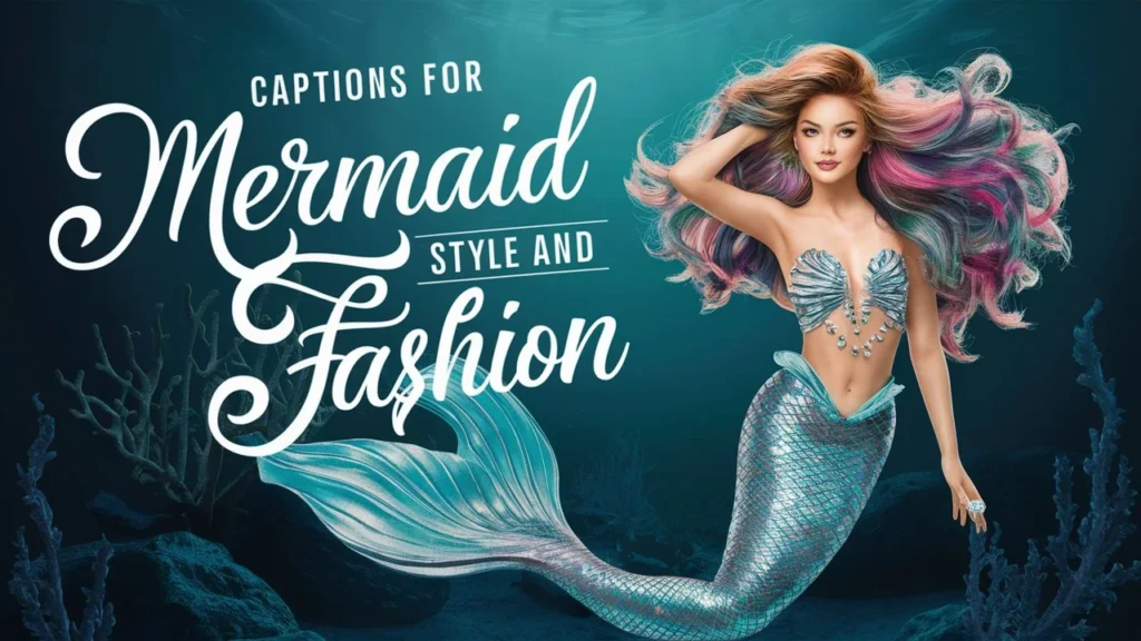 Captions for Mermaid Style and Fashion