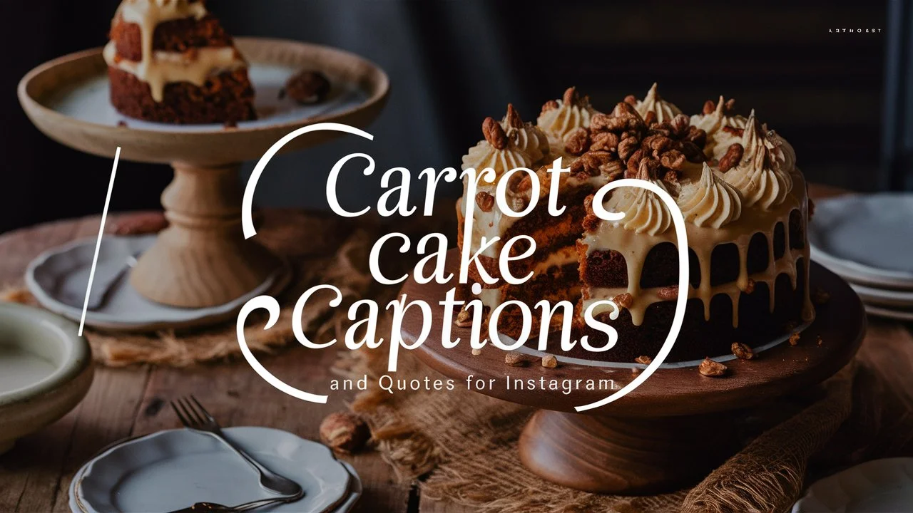 Carrot Cake Captions And Quotes For Instagram