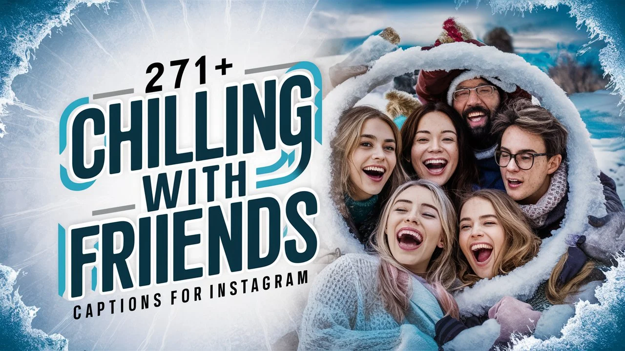 Chilling With Friends Captions For Instagram