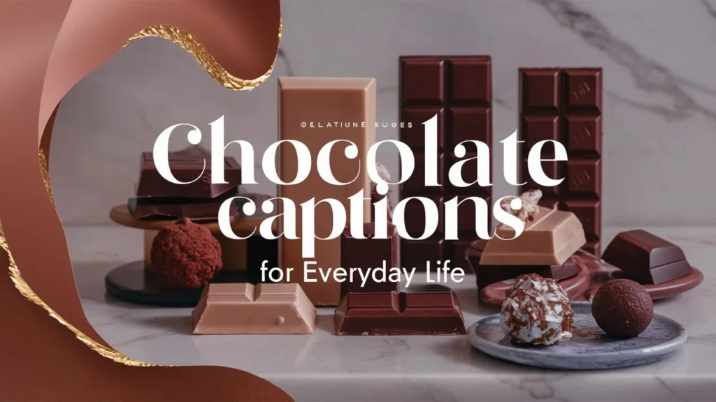 Chocolate Captions for Everyday Life