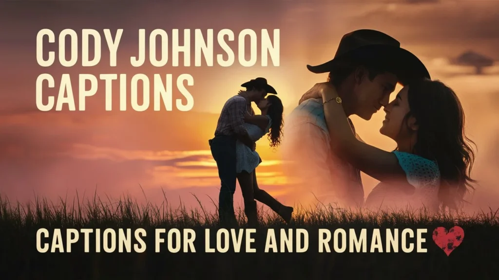 Cody Johnson Captions for Love and Romance