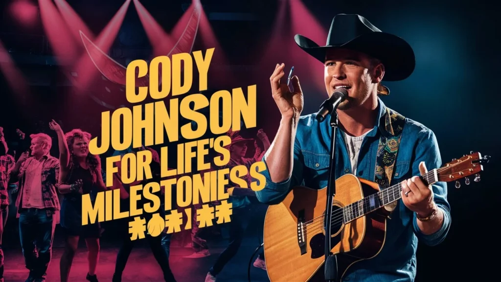 Cody Johnson Lyrics for Life’s Milestones