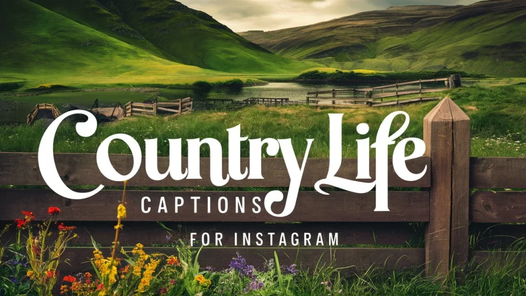 Country Life Captions for Instagram