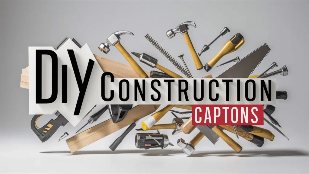 DIY Construction Captions