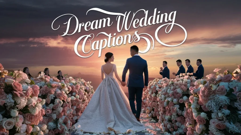 Dream Wedding Captions