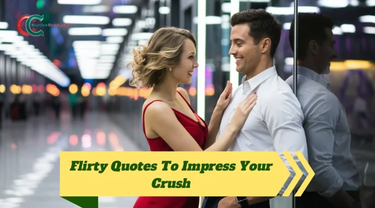 Flirty Quotes To Impress Your Crush