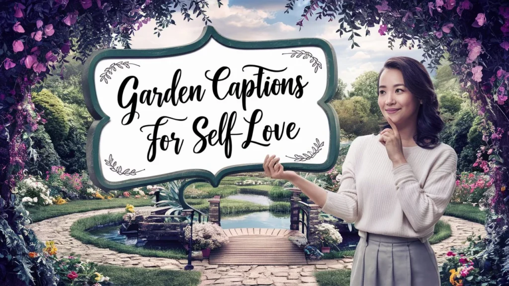 Garden Captions for Self-Love