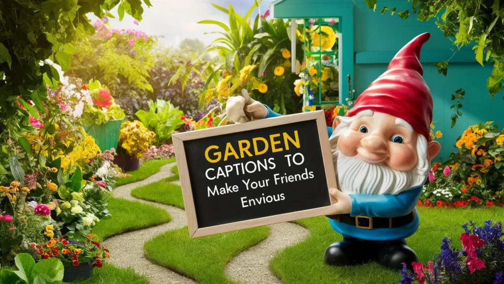 Garden Captions to Make Your Friends Envious