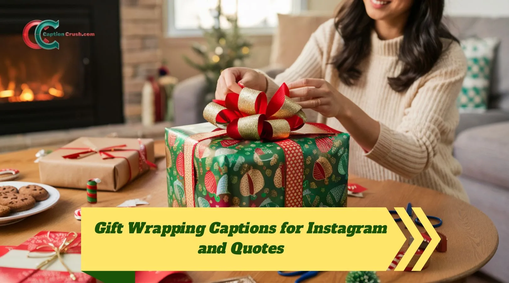 Gift Wrapping Captions for Instagram and Quotes