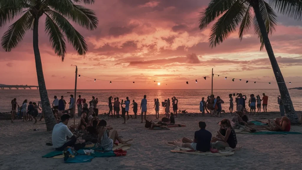 Goa Beach Party Captions