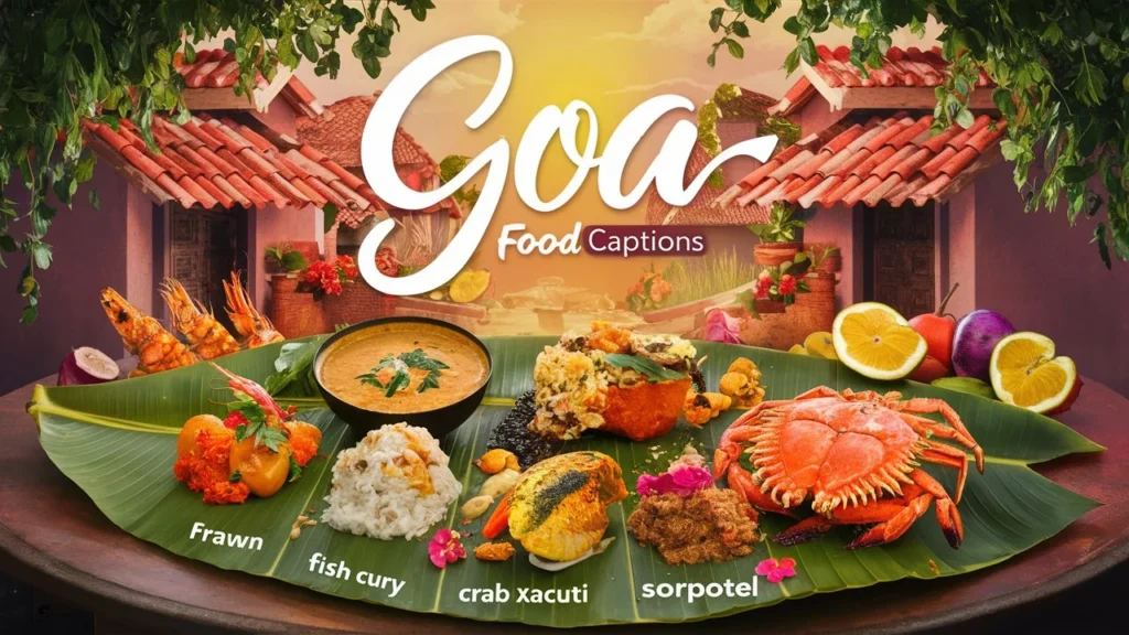 Goa Food Captions