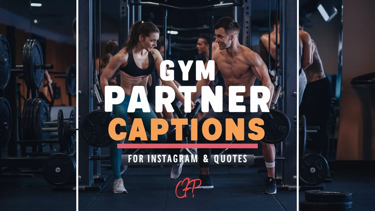 Gym Partner Captions For Instagram & Quotes