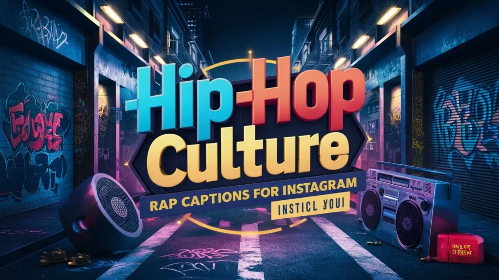 Hip-Hop Culture Rap Captions for Instagram