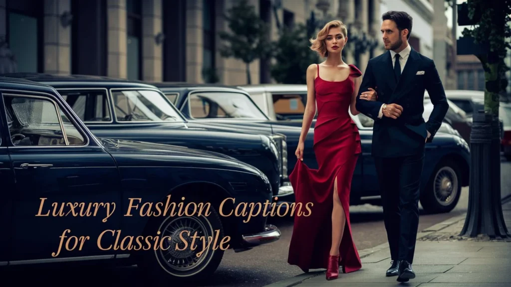 Luxury Fashion Captions for Classic Style