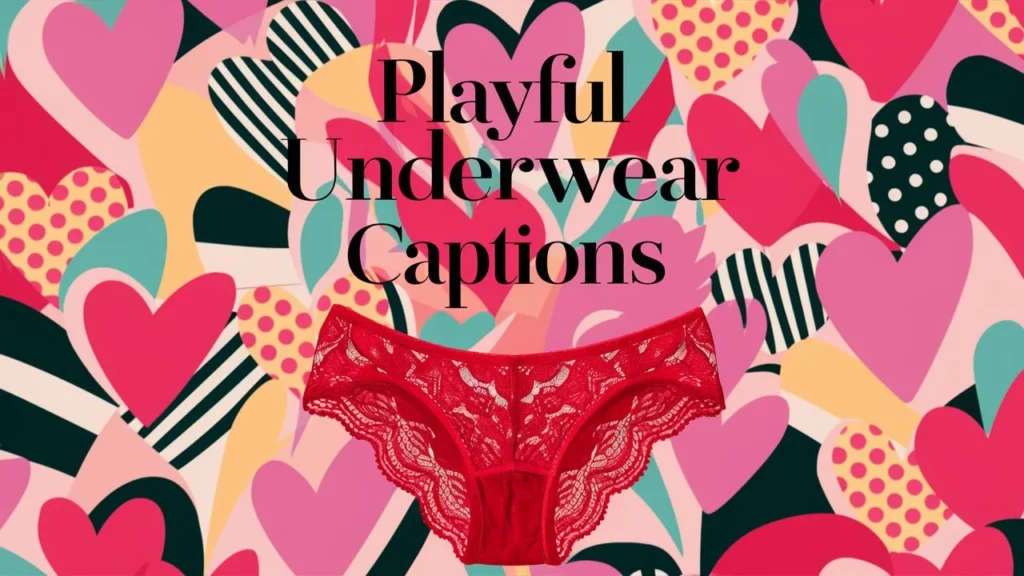 Playful Underwear Captions