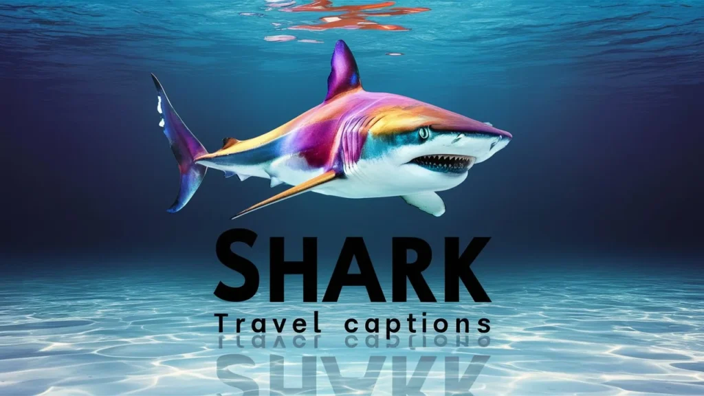 Shark Travel Captions