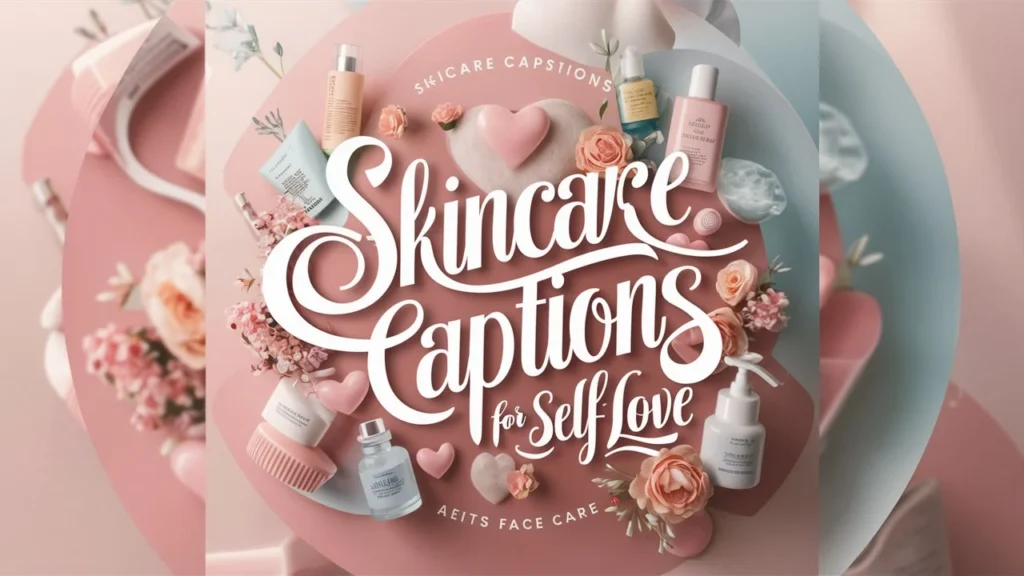 Skincare Captions for Self-Love