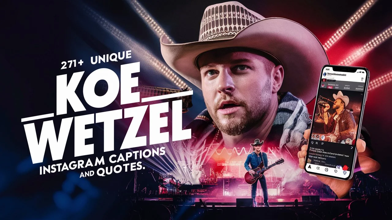 Unique Koe Wetzel Instagram Captions And Quotes