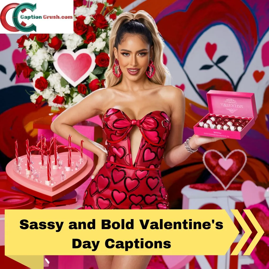 Sassy and Bold Valentine's Day Captions