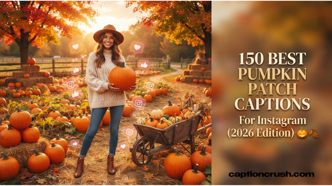 150 Best Pumpkin Patch Captions for Instagram (2026 Edition)