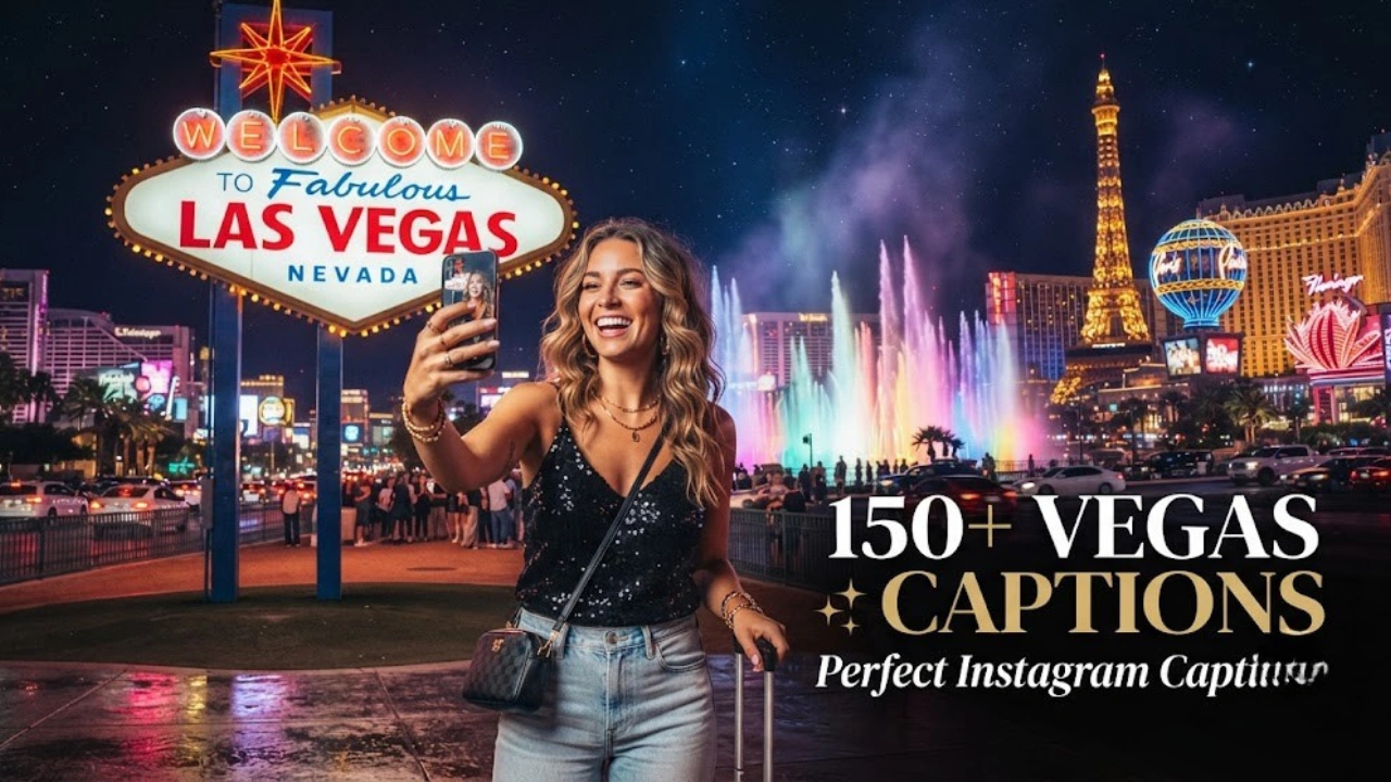 150+ Vegas Captions for Instagram (Funny, Classy & Lucky)